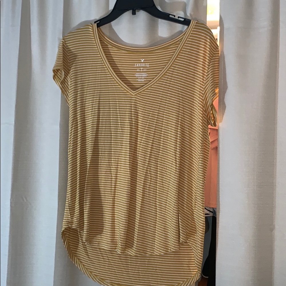 american eagle v neck